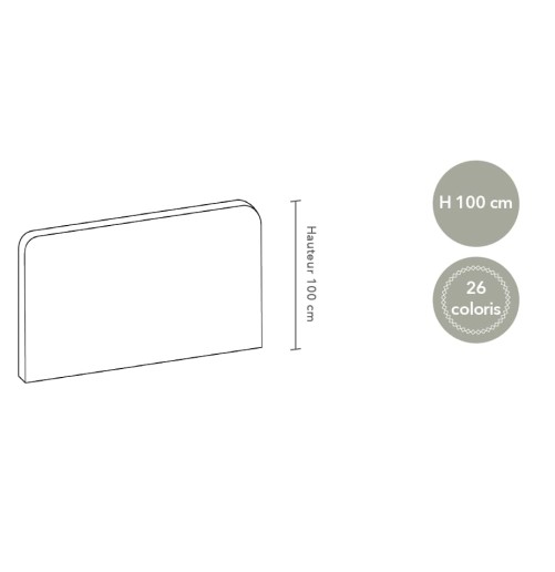 Tête de lit Nelya - Sedac