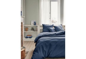 Coton 57 fils/cm² • Housse de couette unie • Tout Doux • Essix