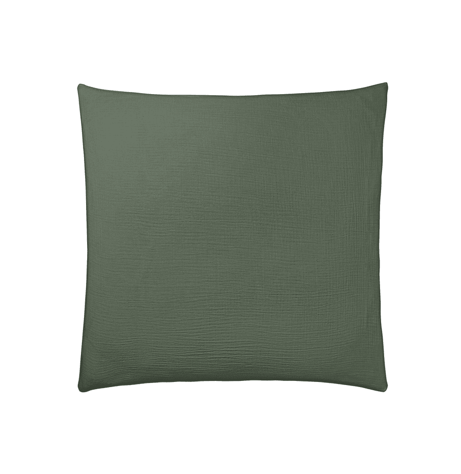 Gaze de coton lavée • Taies d'oreillers unies • Tendresse • Essix Gaze de coton lavée • Taies d'oreillers unies • Tendresse • Essix