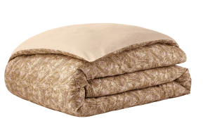 Satin de coton 80 fils/cm² • Housse de couette imprimée • Bruyère • Essix