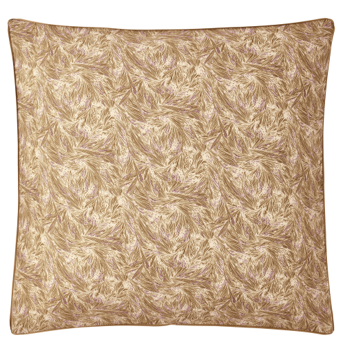 Satin de coton 80 fils/cm² • Taies d'oreillers imprimée • Bruyère • Essix