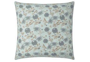 Satin de coton 80 fils/cm² • Taies d'oreillers imprimées • Éclosion • Essix