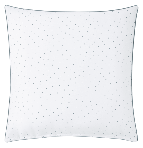 Satin de coton 80 fils/cm² • Taies d'oreillers imprimées • Éclosion • Essix