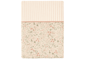 Percale de coton 80 fils/cm² • Drap plat imprimé • Cottage • Essix