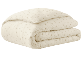 Gaze de coton • Housse de couette imprimée • Semis Fleuri • Essix