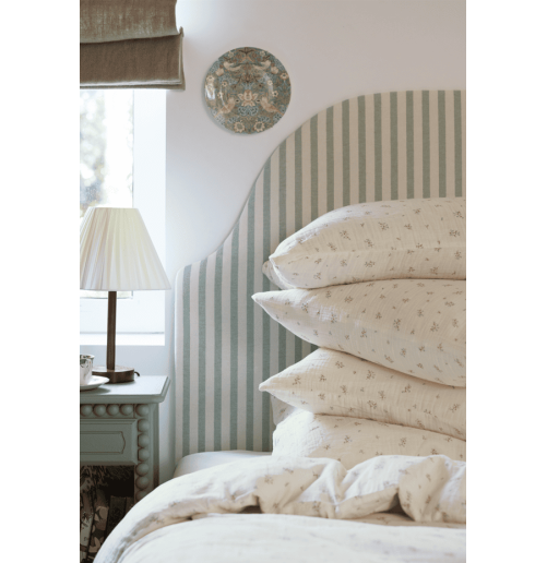 Gaze de coton • Taies d'oreillers imprimées • Semis Fleuri • Essix