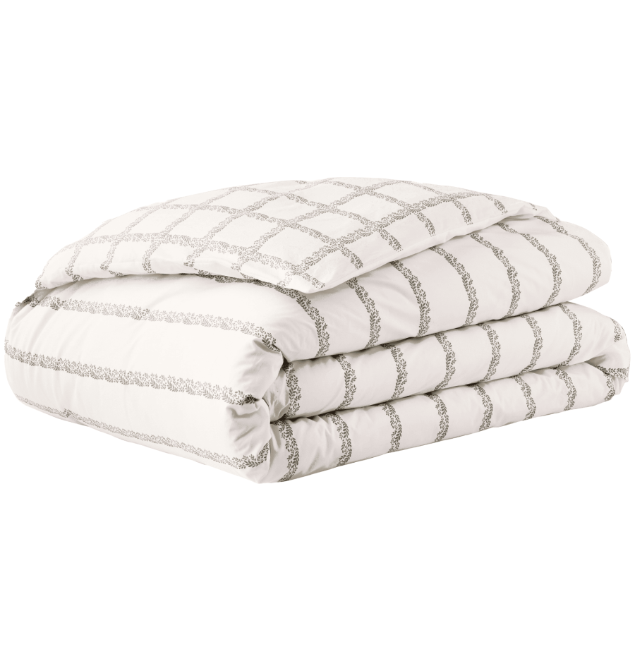 Percale de coton 80 fils/cm² • Housse de couette imprimée • Jardin Secret • Essix Percale de coton 80 fils/cm² • Housse de couette imprimée • Jardin Secret • Essix