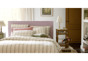 Percale de coton 80 fils/cm² • Housse de couette imprimée • Jardin Secret • Essix