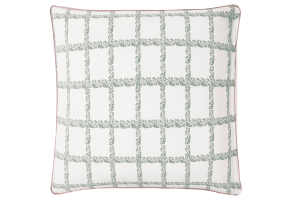 Percale de coton 80 fils/cm² • Taies d'oreillers imprimée • Jardin Secret • Essix