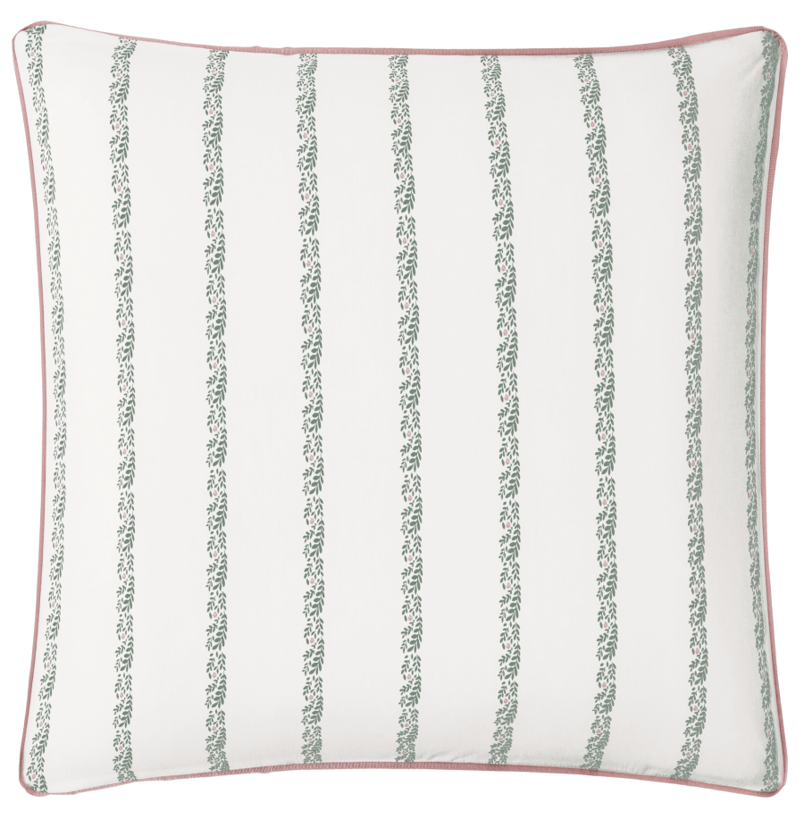 Percale de coton 80 fils/cm² • Taies d'oreillers imprimée • Jardin Secret • Essix Percale de coton 80 fils/cm² • Taies d'oreillers imprimée • Jardin Secret • Essix