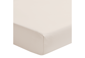 Percale de coton lavée 80 fils/cm² • Drap housse uni • Délicate • Essix
