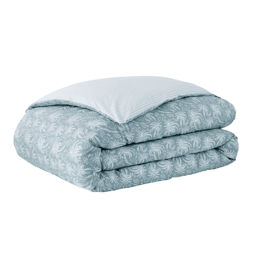 Percale de coton 80 fils/cm² • Housse de couette imprimée • Palma • Essix Percale de coton 80 fils/cm² • Housse de couette imprimée • Palma • Essix