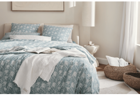 Percale de coton 80 fils/cm² • Housse de couette imprimée • Palma • Essix