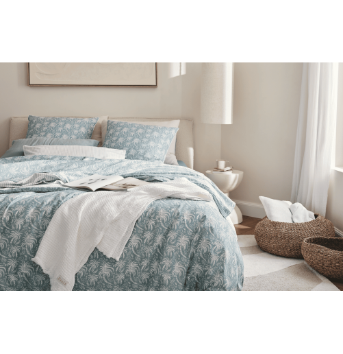 Percale de coton 80 fils/cm² • Housse de couette imprimée • Palma • Essix