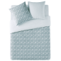 Percale de coton 80 fils/cm² • Drap plat imprimé • Palma • Essix Percale de coton 80 fils/cm² • Drap plat imprimé • Palma • Essix